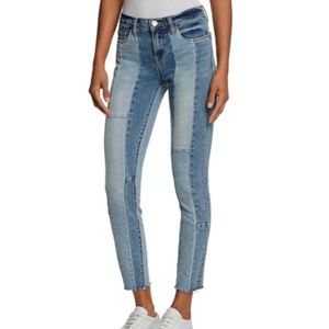 BLANKNYC skinny multi colored fabric jeans